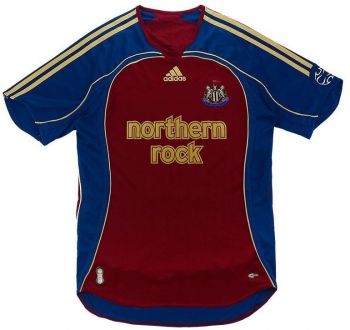 Newcastle United FC uitshirt seizoen 2006/2007