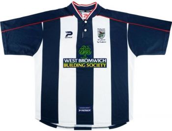 West Bromwich Albion F.C. thuisshirt seizoen 2000/2001