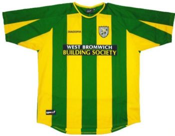 West Bromwich Albion F.C. uitshirt seizoen 2003/2004