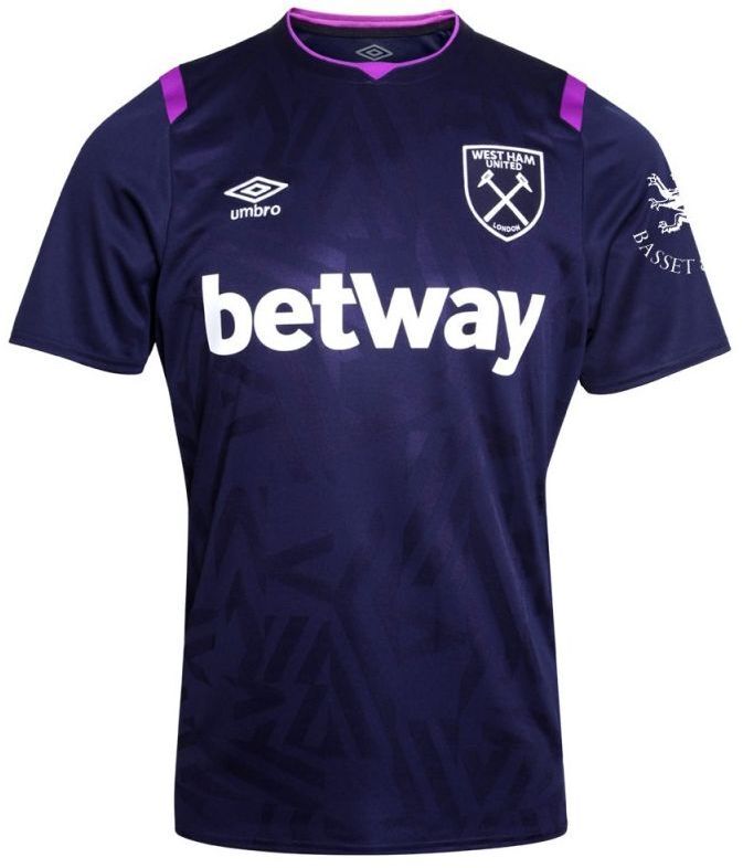 West Ham United F.C. derde shirt seizoen 2019/2020