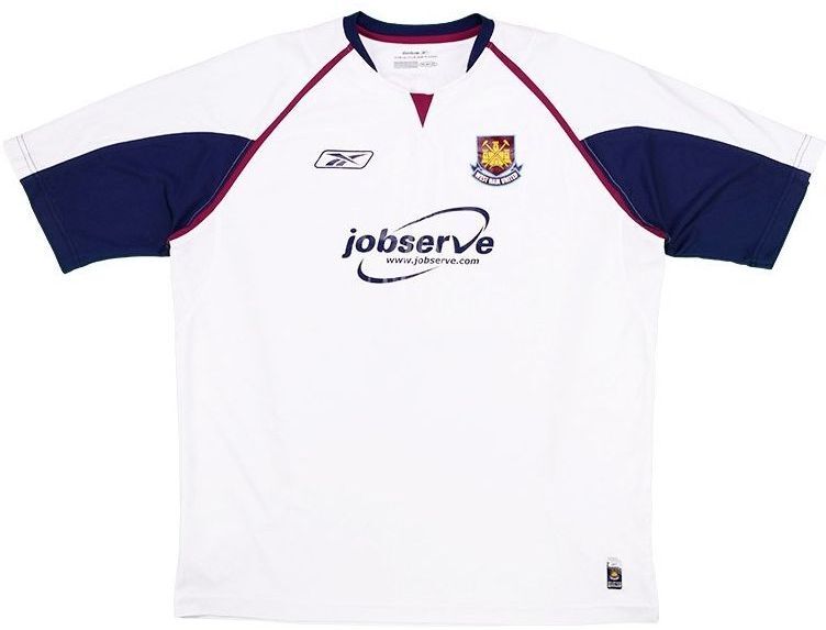 West Ham United F.C. uitshirt seizoen 2005/2006