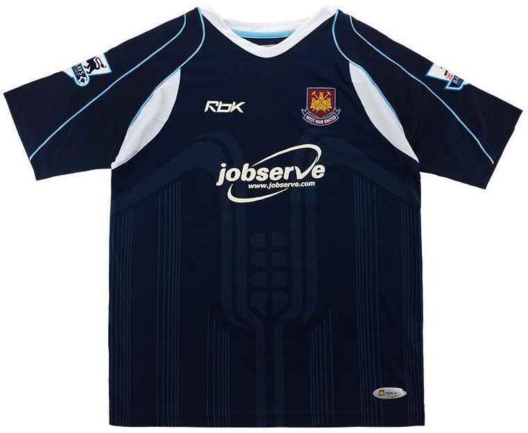 West Ham United F.C. uitshirt seizoen 2006/2007