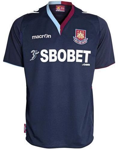 West Ham United F.C. uitshirt seizoen 2012/2013