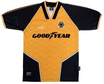 Wolverhampton thuisshirt seizoen 1996/1997