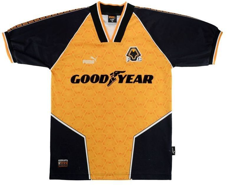Wolverhampton thuisshirt seizoen 1997/1998