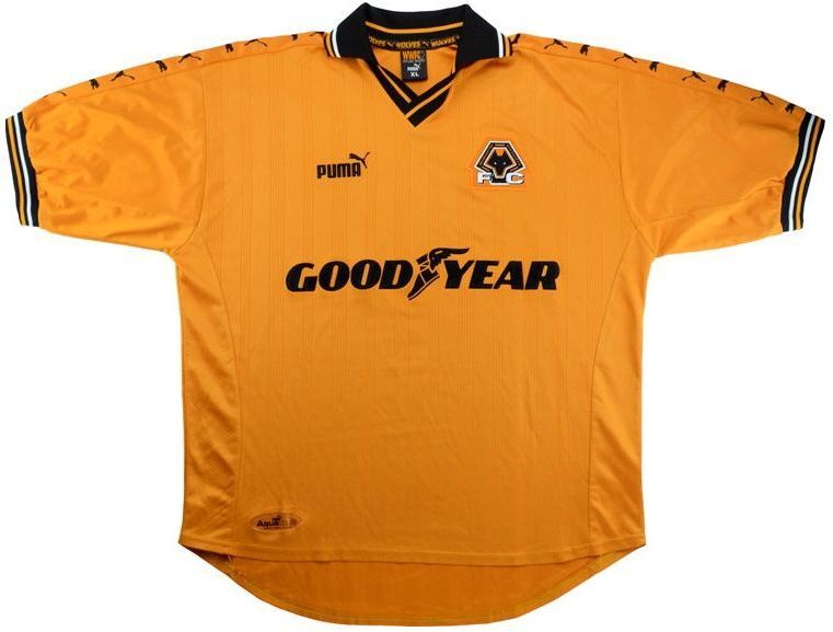Wolverhampton thuisshirt seizoen 1998/1999